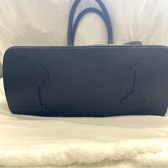 My Flat in London “Trust Fund” Handbag – Black Leather Tote - NWT - Picture 4 of 6
